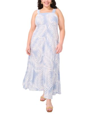 Vince Camuto - Plus Size Sleeveless Square-Neck Maxi Dress
