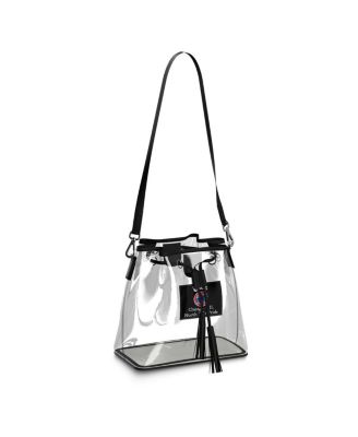 WEAR by Erin Andrews - Chicago Cubs Clear Stadium Bucket Purse