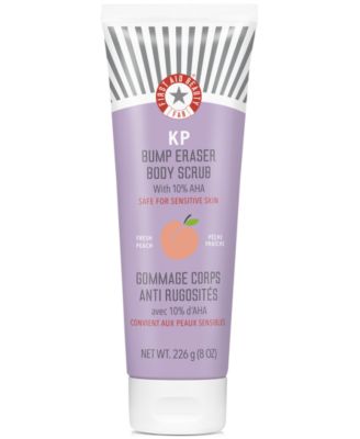 First Aid Beauty - KP Bump Eraser Body Scrub With 10% AHA - Peach, 8 oz.