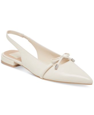 Dolce Vita - Women's Payge Bow Pointed-Toe Slingback Flats