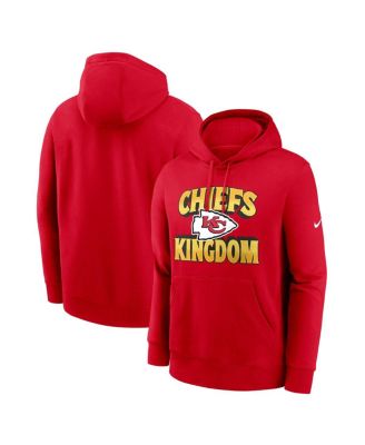Nike - Men's Red Kansas City Chiefs Hometown Fleece Pullover Hoodie