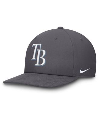 Nike - Men's Gray Tampa Bay Rays Pro Performance Snapback Hat