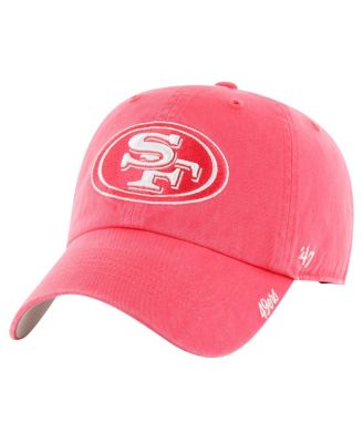 '47 Brand - Women's Scarlet San Francisco 49ers Luminance Cheer Clean Up Adjustable Hat
