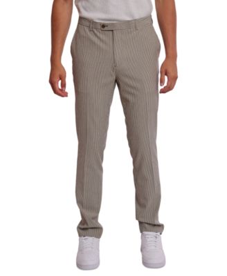 Paisley & Gray - Men's Downing Slim Fit Seersucker Pants