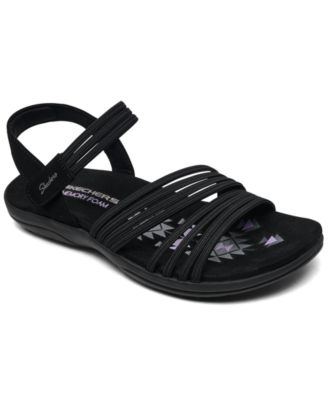 Skechers - Women's Reggae Slim - Coffee Run Slingback Sandals from Finish Line