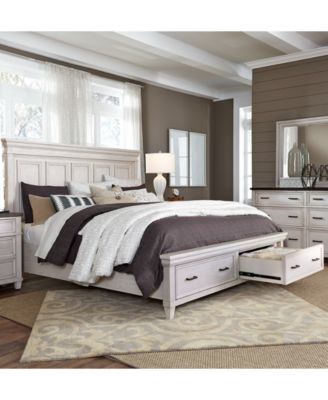 Furniture - Dawnwood 3-Pc. King Storage Set (Bed, Dresser & 2-Drawer Nightstand)