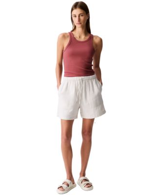 Calvin Klein Jeans - Women's Double Gauze Pull-On Shorts
