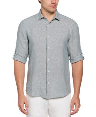 Perry Ellis - Men's Linen Dress Shirt
