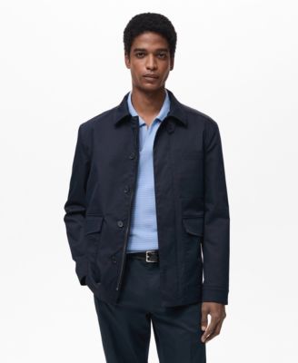 MANGO - Men's Water Repellent Cotton Jacket