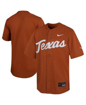 Nike - Big Boys and Girls Texas Orange Texas Longhorns Limited Baseball Jersey