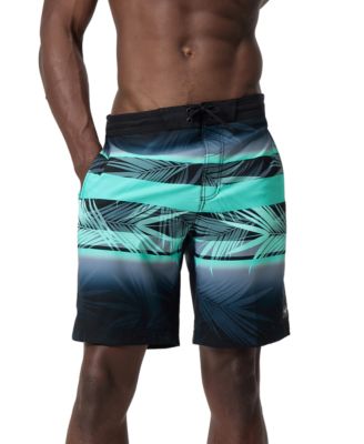 Speedo - Men's Bondi Basin Palm Print Drawstring 9" Boardshorts