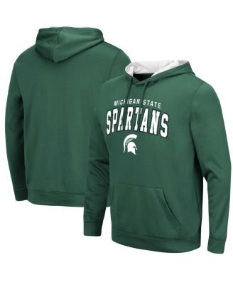 Colosseum - Men's Green Michigan State Spartans Resistance&nbsp;Pullover Hoodie
