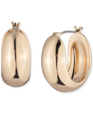 Lauren Ralph Lauren - Small Chubby Hoop Earrings, 0.58"