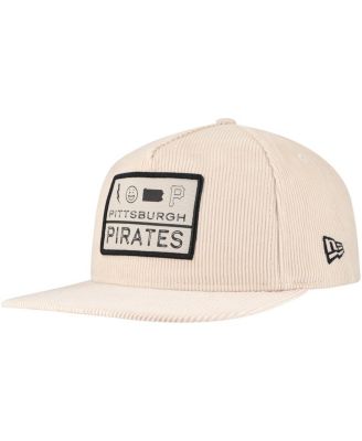 New Era - Men's Khaki Pittsburgh Pirates Summer Essential Golfer Snapback Hat