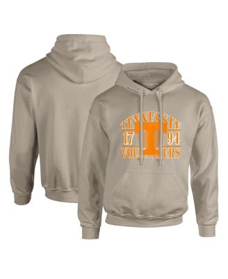 Image One - Men's Tan Tennessee Volunteers Upper Arch Letters Pullover Hoodie