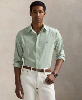Polo Ralph Lauren - Men's Slim-Fit Gingham Stretch Poplin Shirt