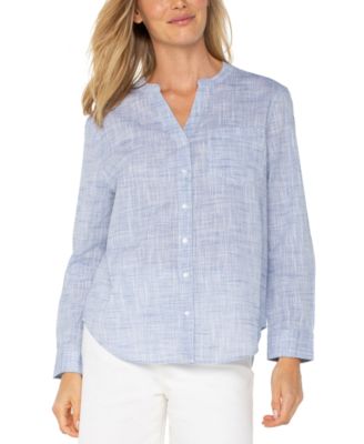 Liverpool Los Angeles - Women's Cotton Long-Sleeve Shirt