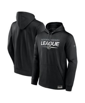 Fanatics - Men's Black NHL Fleece Pullover Hoodie