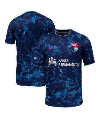 Nike - Men's Navy San Diego Wave FC 2025 The Altamar Kit Stadium Replica Jersey