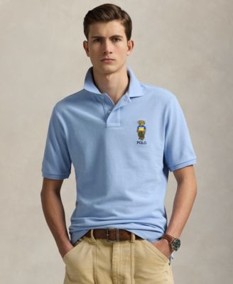 Polo Ralph Lauren - Men's Classic-Fit Polo Bear Mesh Polo Shirt