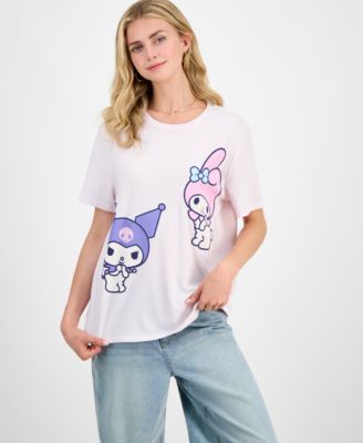 Love Tribe - Juniors' Crewneck Short-Sleeve Graphic Print T-Shirt