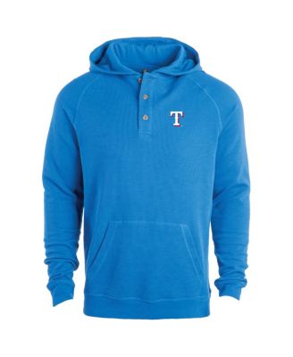 Dunbrooke - Men's Royal Texas Rangers Montana Lightweight Raglan Pullover Hoodie