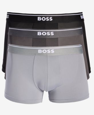 Hugo Boss - Men's 3-Pk. Logo Waistband Trunks
