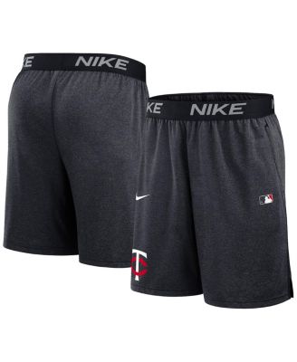Nike - Men's Navy Minnesota Twins Authentic Collection Performance Knit Shorts
