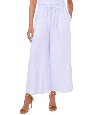 Sam & Jess - Women's Drawstring Pull-On Wide-Leg Pants