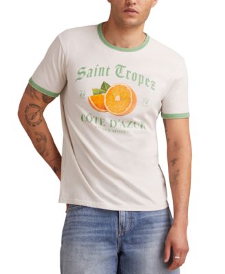 Lucky Brand - Men's Saint Tropez Short Sleeve Crewneck Graphic T-Shirt