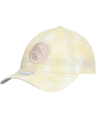 New Era - Women's Cream Pittsburgh Steelers Frond 9TWENTY Adjustable Hat
