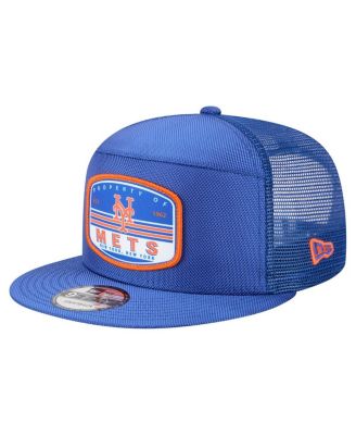 New Era - Men's&nbsp; Royal New York Mets Split Panel 9FIFTY Trucker Snapback