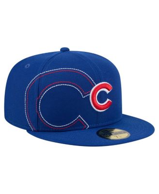 New Era - Men's Royal Chicago Cubs Yarn Stitch 59FIFTY Fitted Hat