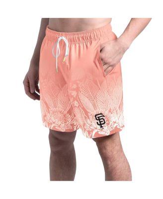 Margaritaville - Men's&nbsp; Coral San Francisco Giants Lagoon Fiesta Swim Shorts