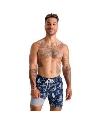 Chubbies - Men's 5.5" Navy Dallas Cowboys The Neon Lined Classic Swim Trunks