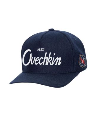 Mitchell & Ness - Men's Alexander Ovechkin Navy Washington Capitals All Time Goals Pro crown Adjustable Hat