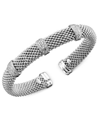 Macy's - Diamond Bracelet in Sterling Silver (1/3 ct. t.w.)