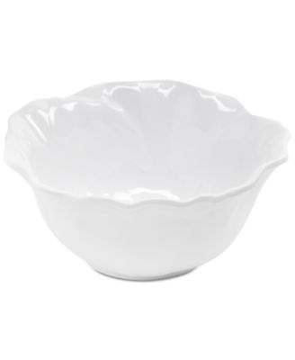 Q Squared - Peony 6.5" Melamine Cereal Bowls, Set Of 4