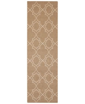 Livabliss - Alfresco ALF-9587 Camel 2'3" x 11'9" Runner Area Rug