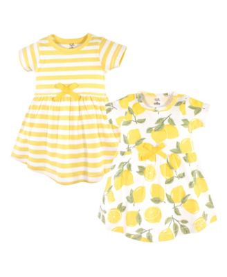 Touched by Nature - Girls Cotton Short-Sleeve Dresses Set