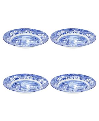 Spode - "Blue Italian" Rim Soup Bowl