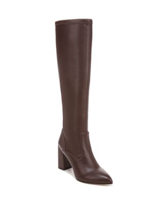 Franco Sarto - Women's Katherine Block Heel Pointed Toe Knee High Boots