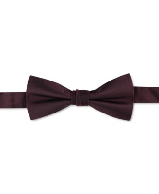 Calvin Klein - Men's Unison Solid Pre-Tied Bow Tie