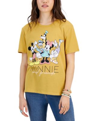 Disney - Juniors' Minne & Friends Graphic T-Shirt