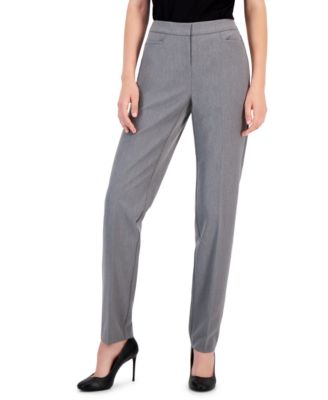 I.N.C. International Concepts - Women's Mid-Rise Straight-Leg Pants, Created for Macy's