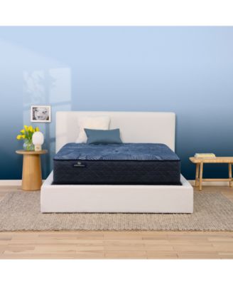 Serta - Perfect Sleeper Cobalt Calm 13" Plush Mattress-Queen