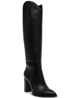Steve Madden - Women's Bixby Block-Heel Tall Boots