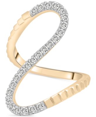 Audrey by Aurate - Diamond Infinity Statement Ring (1/2 ct. t.w.) in Gold Vermeil or Sterling Silver