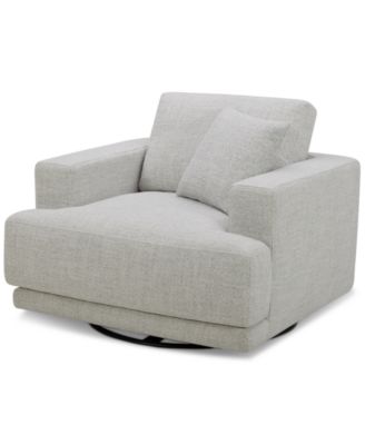 Furniture - 42" Fabric Swivel Chair