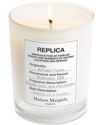 Maison Margiela - FREE  REPLICA Autumn Vibes Scented Candle, 5.82 oz. with large spray purchase